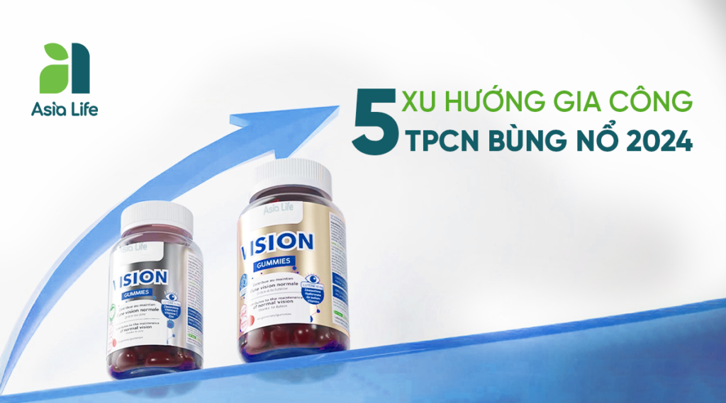 Xu hướng gia công thực phẩm chức năng năm 2024