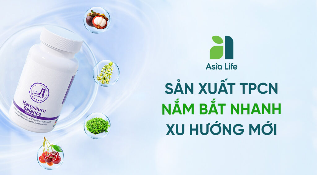 Các sản phẩm thực phẩm chức năng chất lượng tại Asia Life luôn nắm bắt nhanh xu hướng