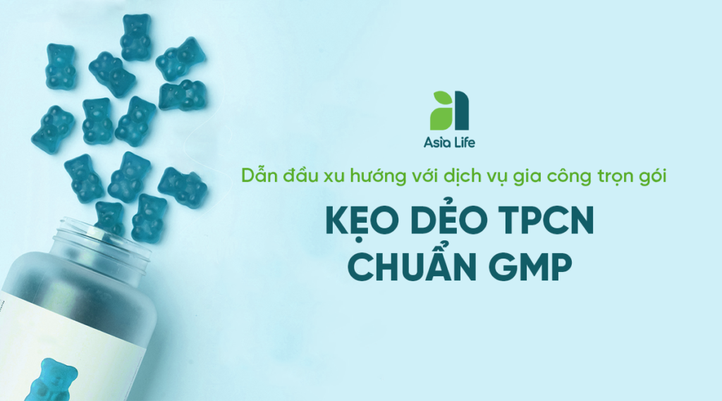 Dịch vụ gia công trọn gói kẹo dẻo thực phẩm chức năng