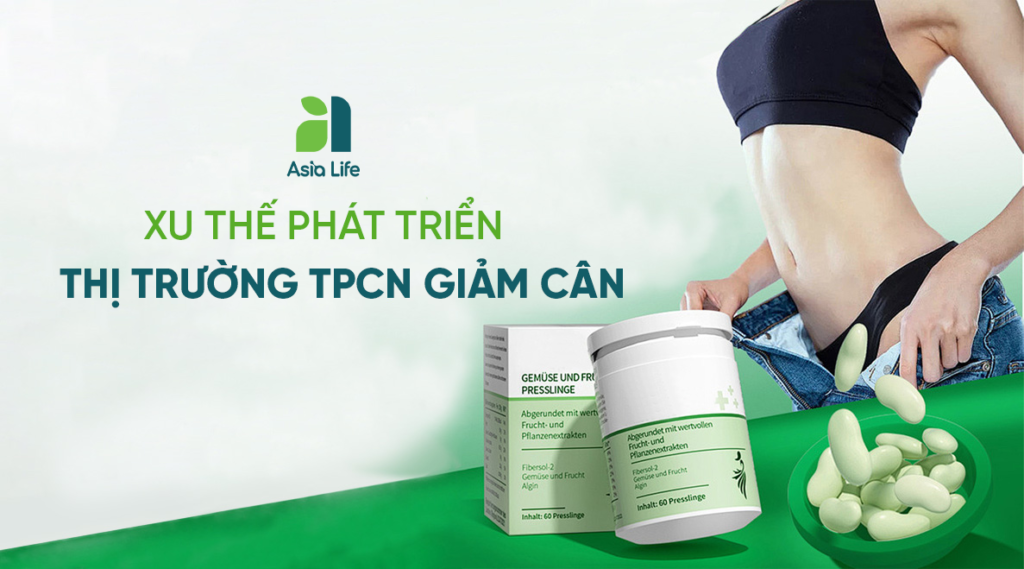 Xu thế phát triển của thị trường thực phẩm chức năng giảm cân