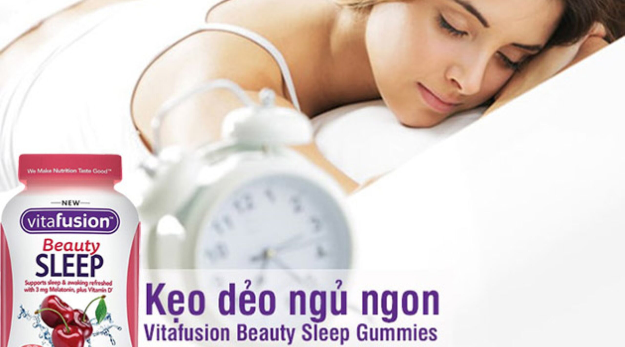 Sleep gummy - Kẹo dẻo hỗ trợ giấc ngủ