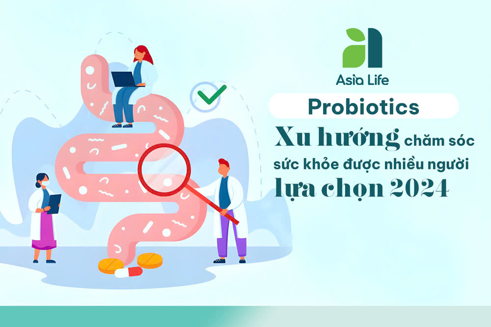 Probiotics xu huớng chăm sóc sức khoẻ năm 2025