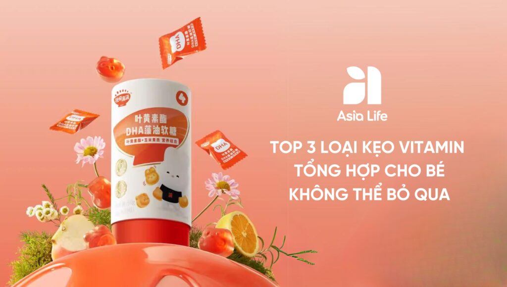 Top 3 loại kẹo dẻo vitamin cho bé được yêu thích