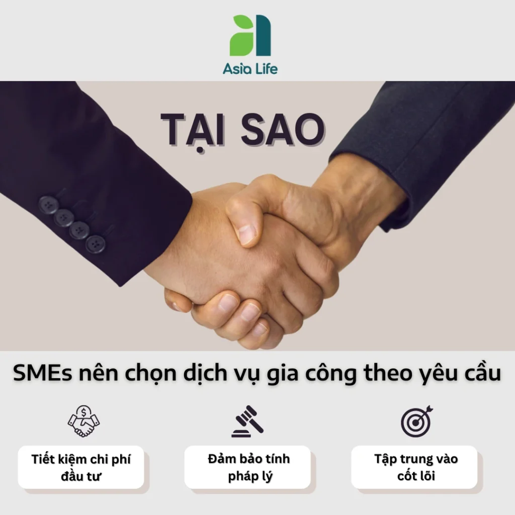 Doanh nghiệp vừa và nhỏ nên chọn gia công thực phẩm chức năng theo yêu cầu