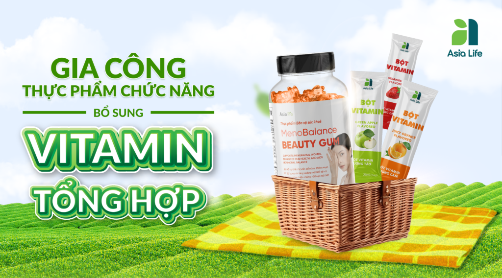 Gia công TPCN bổ sung vitamin tổng hợp